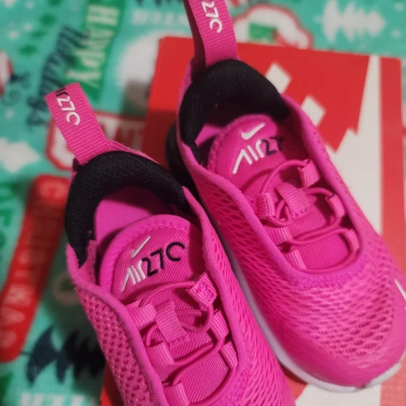 Nike Air Toddler Fuchsia Sneakers Size 6C - Picture 4 of 5
